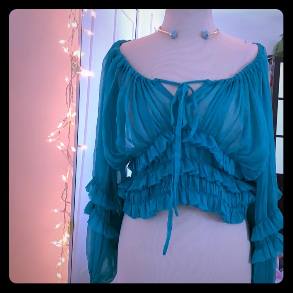 Stunning Off The Shoulder Blouse